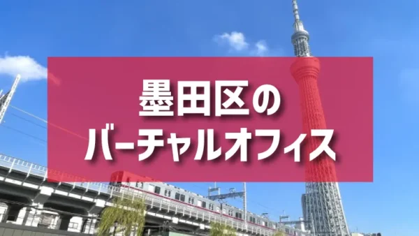墨田区（錦糸町・両国・東京スカイツリーエリア）のバーチャルオフィス一覧